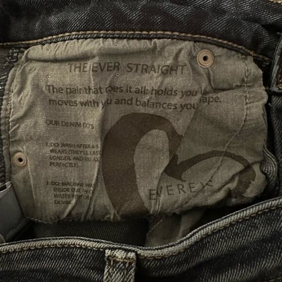 EVEREVE Ever Straight High Rise Jean in Sociable Wash Sz 28 - Picture 10 of 12